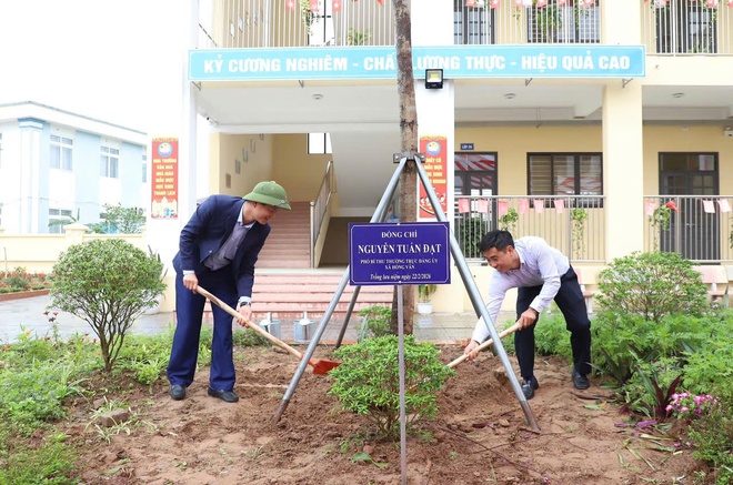 Xã Hồng Vân tổ chức lễ khánh thành công trình Trường Tiểu học Vân Tảo và phát động “Tết trồng cây đời đời nhớ ơn Bác Hồ” Xuân Bính Ngọ 2026- Ảnh 4.