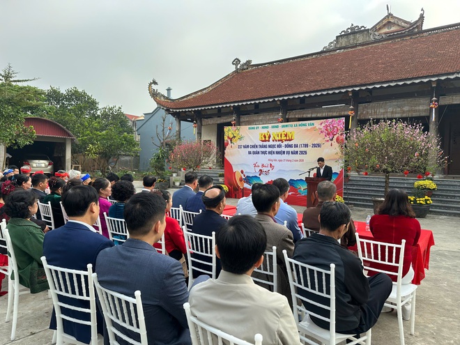 Kỷ niệm 237 năm chiến thắng Ngọc Hồi - Đống Đa (1789 - 2026) và ra quân thực hiện nhiệm vụ năm 2026- Ảnh 2.