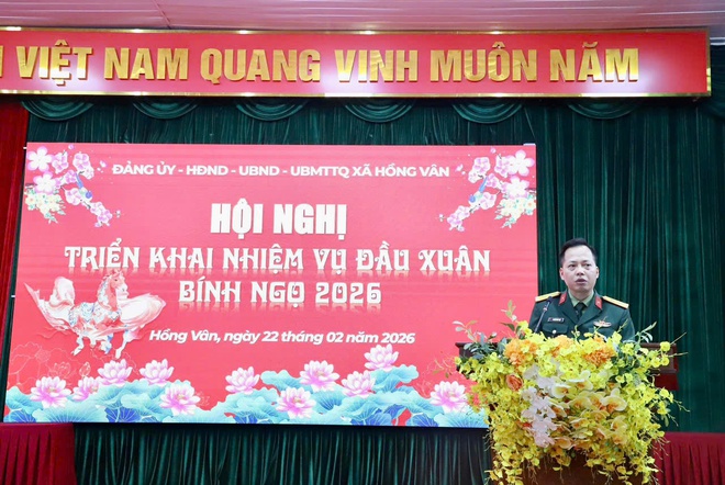 Xã Hồng Vân đã tổ chức hội nghị triển khai nhiệm vụ đầu xuân Bính Ngọ 2026- Ảnh 8.