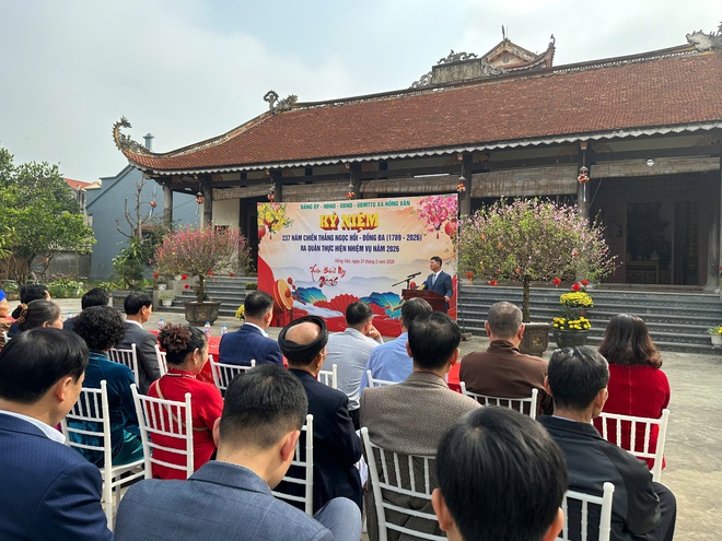 Kỷ niệm 237 năm chiến thắng Ngọc Hồi - Đống Đa (1789 - 2026) và ra quân thực hiện nhiệm vụ năm 2026- Ảnh 9.