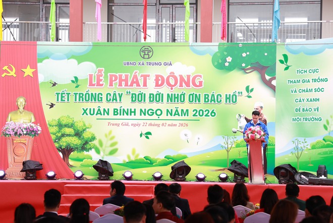 TRUNG GIÃ PHÁT ĐỘNG TẾT TRỒNG CÂY XUÂN BÍNH NGỌ 2026: CHUNG TAY XÂY DỰNG MÔI TRƯỜNG XANH – PHÁT TRIỂN BỀN VỮNG- Ảnh 11.