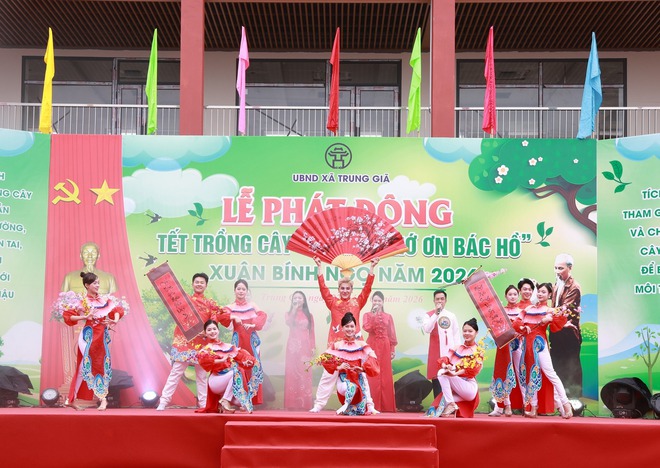 TRUNG GIÃ PHÁT ĐỘNG TẾT TRỒNG CÂY XUÂN BÍNH NGỌ 2026: CHUNG TAY XÂY DỰNG MÔI TRƯỜNG XANH – PHÁT TRIỂN BỀN VỮNG- Ảnh 14.