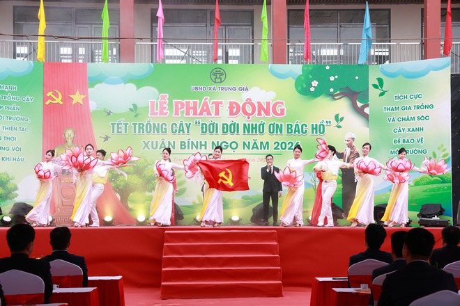 TRUNG GIÃ PHÁT ĐỘNG TẾT TRỒNG CÂY XUÂN BÍNH NGỌ 2026: CHUNG TAY XÂY DỰNG MÔI TRƯỜNG XANH – PHÁT TRIỂN BỀN VỮNG- Ảnh 16.