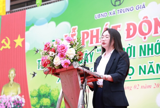 TRUNG GIÃ PHÁT ĐỘNG TẾT TRỒNG CÂY XUÂN BÍNH NGỌ 2026: CHUNG TAY XÂY DỰNG MÔI TRƯỜNG XANH – PHÁT TRIỂN BỀN VỮNG- Ảnh 1.