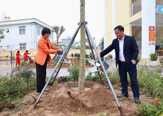 Xã Hồng Vân tổ chức lễ khánh thành công trình Trường Tiểu học Vân Tảo và phát động “Tết trồng cây đời đời nhớ ơn Bác Hồ” Xuân Bính Ngọ 2026- Ảnh 10.