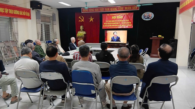 Đảng bộ phường Khương Đình nghiêm túc tổ chức Hội nghị trực tuyến học tập, quán triệt các nghị quyết quan trọng của BCH Trung ương.- Ảnh 32.