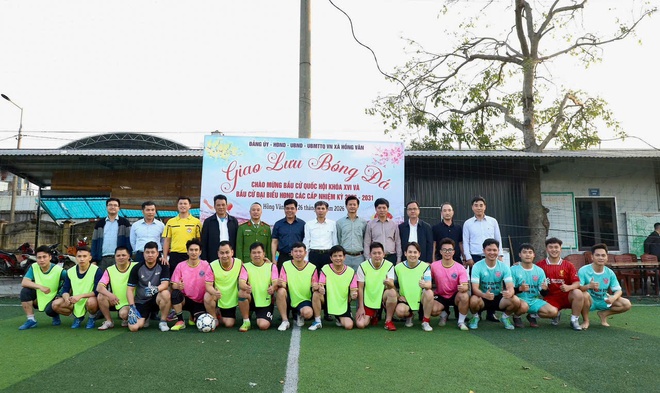 Giao hữu bóng đá mừng Đảng – mừng Xuân Bính Ngọ 2026 và hướng tới chào mừng cuộc bầu cử đại biểu Quốc hội và đại biểu Hội đồng nhân dân các cấp nhiệm kỳ 2026-2031- Ảnh 7.