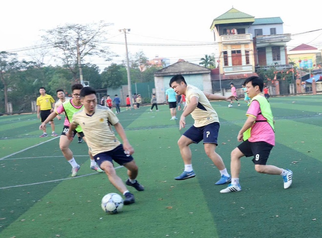 Giao hữu bóng đá mừng Đảng – mừng Xuân Bính Ngọ 2026 và hướng tới chào mừng cuộc bầu cử đại biểu Quốc hội và đại biểu Hội đồng nhân dân các cấp nhiệm kỳ 2026-2031- Ảnh 12.