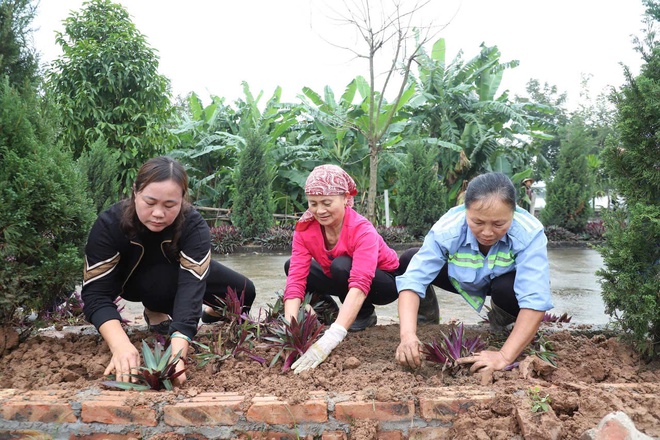 Thôn Duyên Trường hưởng ứng “Tết trồng cây đời đời nhớ ơn Bác Hồ” - Ảnh 2.