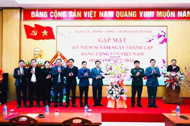 Đảng uỷ xã Yên Bài tổ chức gặp mặt nhân kỷ niệm 96 năm ngày thành lập Đảng Cộng sản Việt Nam                      ( 03/02/1930 - 03/02/2026)- Ảnh 3.