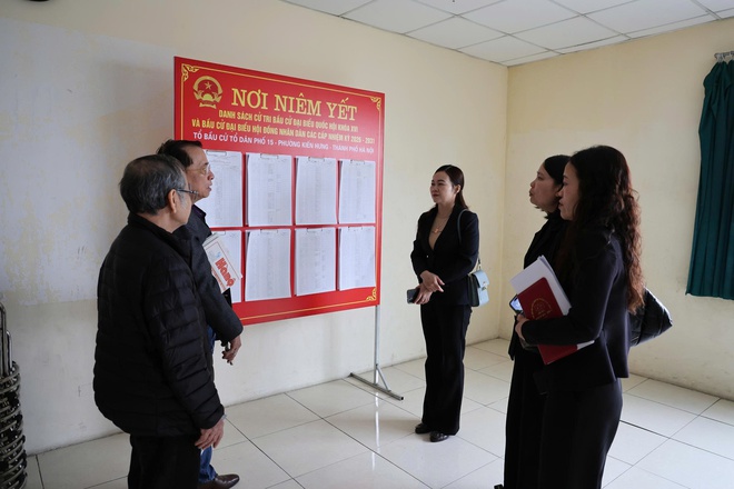 Giám sát việc chấp hành các quy định của pháp luật trong công tác bầu cử đại biểu Quốc hội khóa XVI và đại biểu Hội đồng nhân dân các cấp nhiệm kỳ 2026 - 2031 trên địa bàn phường Kiến Hưng- Ảnh 5.