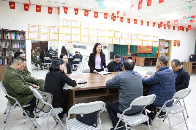 Giám sát việc chấp hành các quy định của pháp luật trong công tác bầu cử đại biểu Quốc hội khóa XVI và đại biểu Hội đồng nhân dân các cấp nhiệm kỳ 2026 - 2031 trên địa bàn phường Kiến Hưng- Ảnh 7.