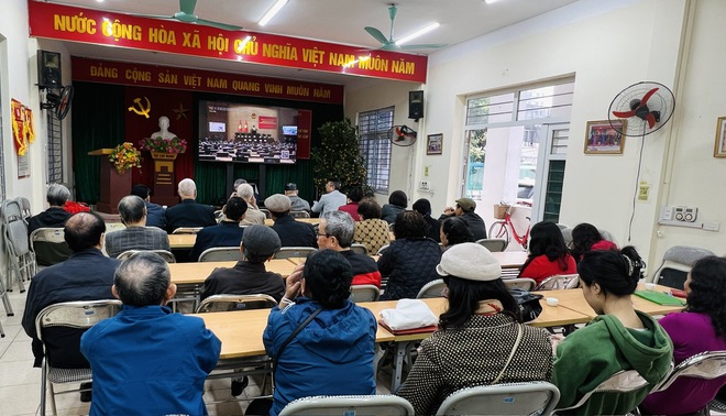 PHƯỜNG BỒ ĐỀ TỔ CHỨC TIẾP SÓNG VÀ QUÁN TRIỆT NGHỊ QUYẾT ĐẠI HỘI XIV CỦA ĐẢNG- Ảnh 7.