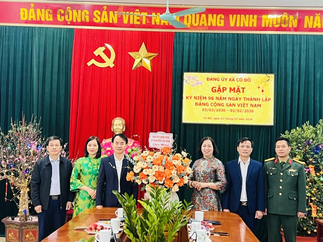ĐẢNG ỦY XÃ CỔ ĐÔ TỔ CHỨC GẶP MẶT KỶ NIỆM 96 NĂM NGÀY THÀNH LẬP ĐẢNG CỘNG SẢN VIỆT NAM (03/02/1930 – 03/02/2026)- Ảnh 2.