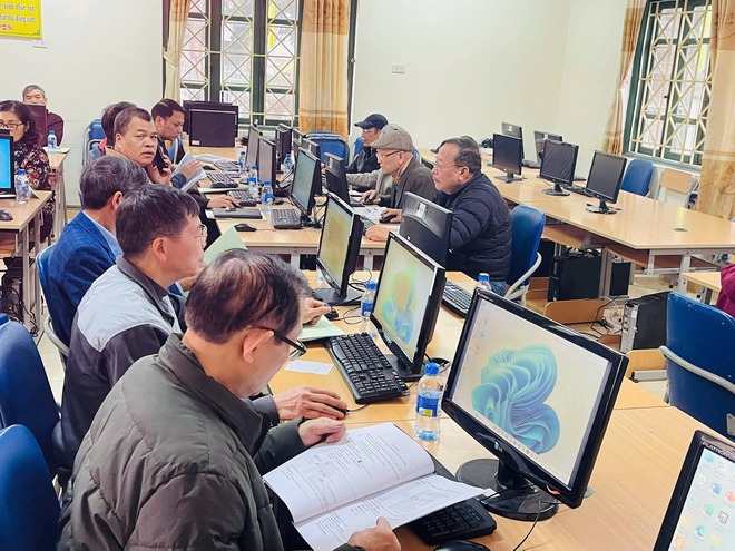 Phường Hà Đông tổ chức tập huấn tin học cơ bản cho đội ngũ Tổ trưởng Tổ dân phố- Ảnh 4.