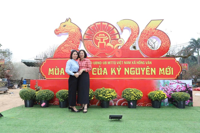 Xã Hồng Vân tổ chức chợ hoa xuân phục vụ tết nguyên đán bính ngọ 2026- Ảnh 9.