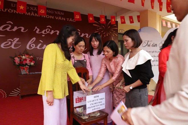 Chương trình “Xuân rộn ràng- Tết Bình an” Trường mầm non Vân Tảo- Ảnh 20.