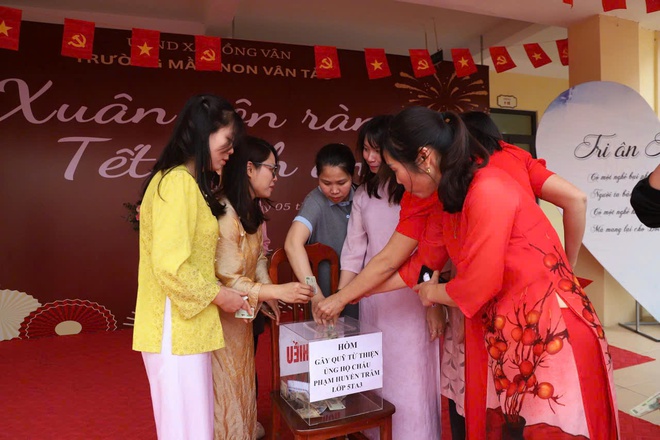 Chương trình “Xuân rộn ràng- Tết Bình an” Trường mầm non Vân Tảo- Ảnh 17.