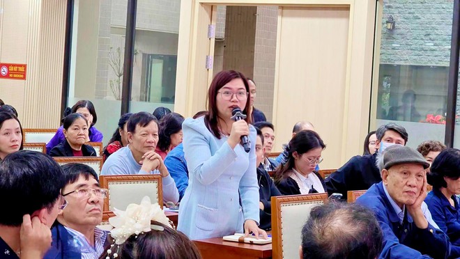 phường Hà Đông tổ chức Hội nghị tập huấn nghiệp vụ công tác kiểm phiếu bầu cử- Ảnh 3.