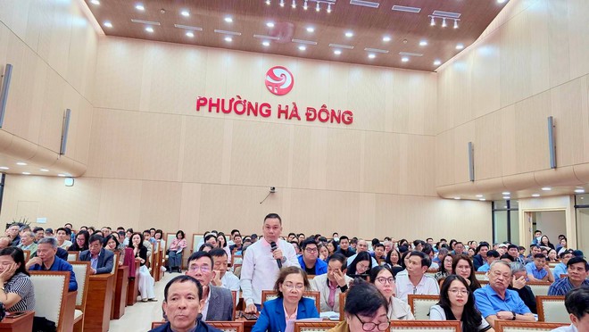 phường Hà Đông tổ chức Hội nghị tập huấn nghiệp vụ công tác kiểm phiếu bầu cử- Ảnh 4.