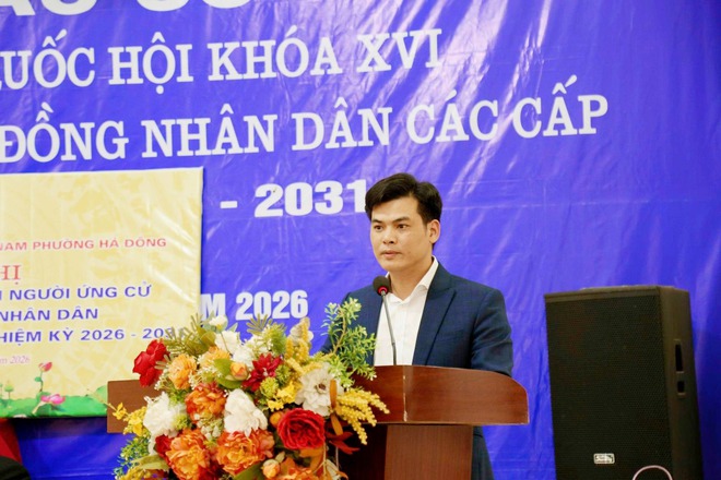 các ứng cử viên đơn vị bầu cử số 3 HĐND phường Hà Đông đã hoàn thành tiếp xúc cử tri vận động bầu cử- Ảnh 4.