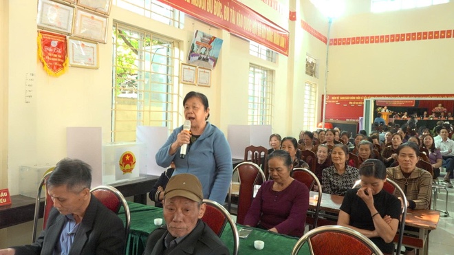 Cử tri thôn Tân Dân 2 gửi gắm kỳ vọng tới đại biểu HĐND nhiệm kỳ mới- Ảnh 14.