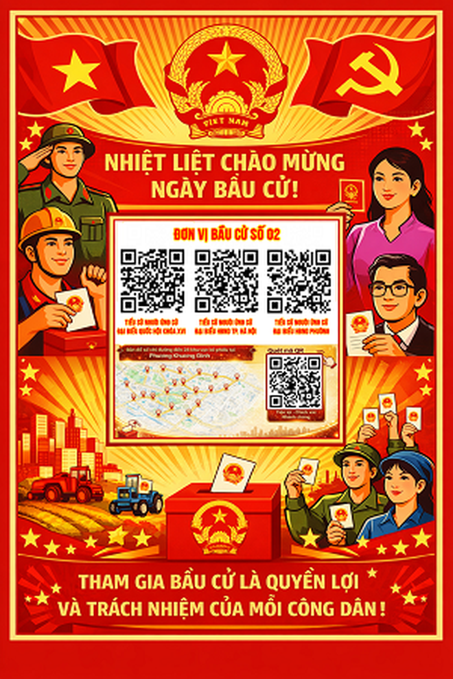 Đa dạng nội dung tuyên truyền, lan tỏa sâu rộng ý nghĩa và tầm quan trọng của ngày bầu cử- Ảnh 5.
