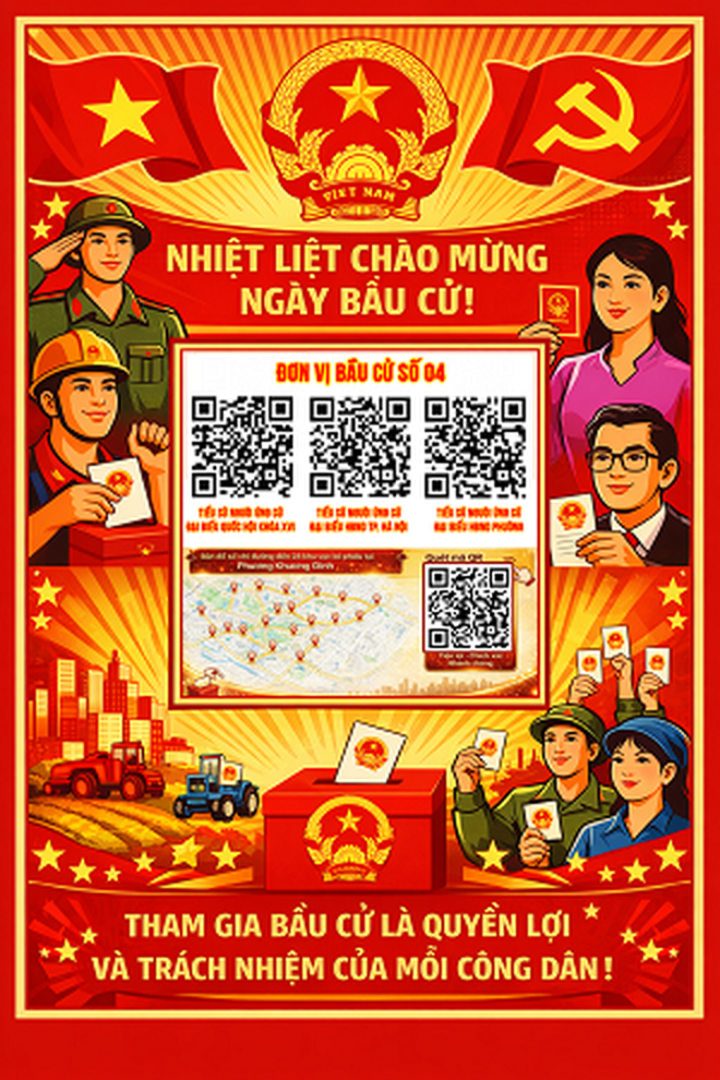 Đa dạng nội dung tuyên truyền, lan tỏa sâu rộng ý nghĩa và tầm quan trọng của ngày bầu cử- Ảnh 7.