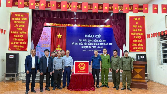 Công an xã Hồng Vân quyết tâm bảo vệ thành công cuộc bầu cử đại biểu Quốc hội khoá XVI và Hội đồng nhân dân các cấp, nhiệm kỳ 2026-2031 - Ảnh 6.
