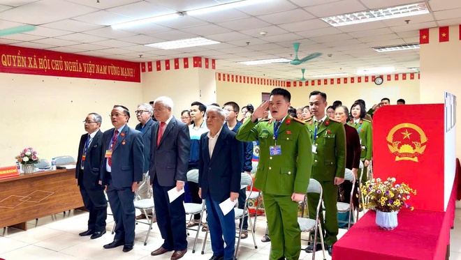 36 khu vực bỏ phiếu trên địa bàn phường Kiến đồng loạt khai mạc bầu cử Quốc hội khóa XVI và HĐND các cấp nhiệm kỳ 2026- 2031- Ảnh 7.