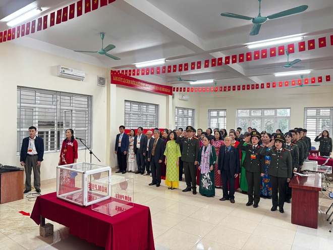 36 khu vực bỏ phiếu trên địa bàn phường Kiến đồng loạt khai mạc bầu cử Quốc hội khóa XVI và HĐND các cấp nhiệm kỳ 2026- 2031- Ảnh 5.