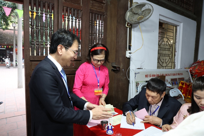 Nhiều khu vực bỏ phiếu phường Kiến Hưng đạt 100% cử tri đi bầu cử- Ảnh 8.