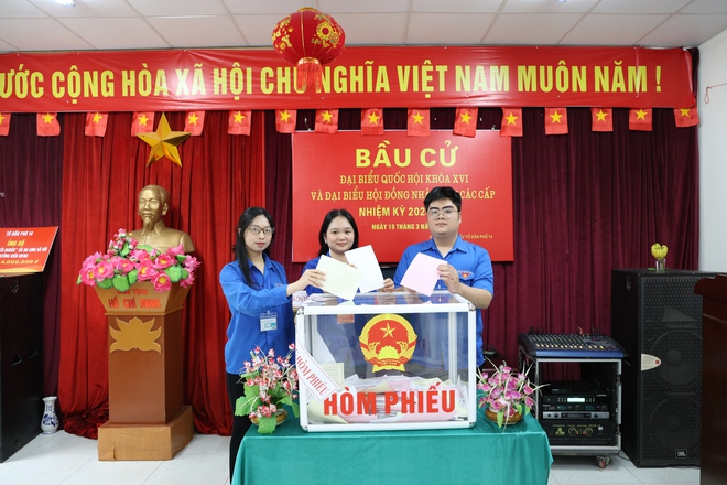 36 khu vực bỏ phiếu trên địa bàn phường Kiến đồng loạt khai mạc bầu cử Quốc hội khóa XVI và HĐND các cấp nhiệm kỳ 2026- 2031- Ảnh 12.