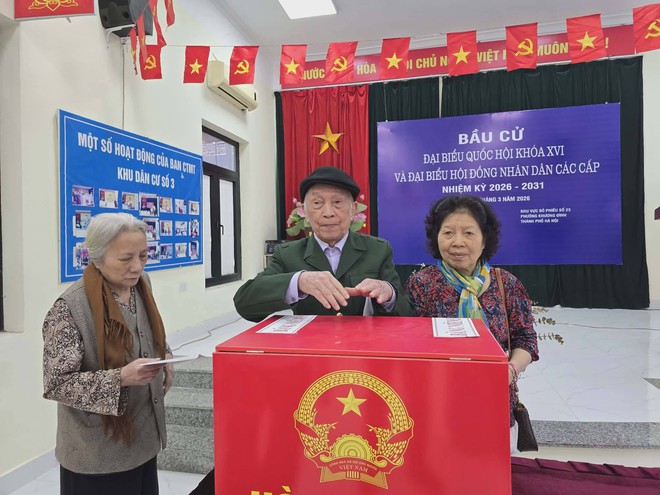 Khương Đình: Rộn ràng không khí bầu cử trong Ngày hội non sông- Ảnh 33.