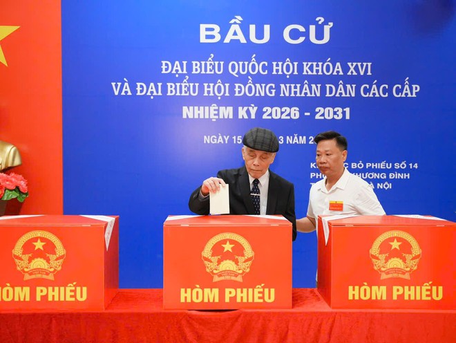 Khương Đình: Rộn ràng không khí bầu cử trong Ngày hội non sông- Ảnh 35.