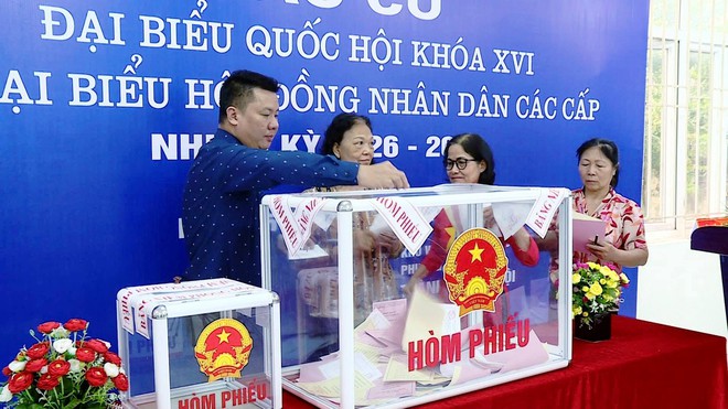 66 khu vực bỏ phiếu trên địa bàn phường Hà Đông đồng loạt khai mạc bầu cử Quốc hội khóa XVI và HĐND các cấp nhiệm kỳ 2026- 2031- Ảnh 12.