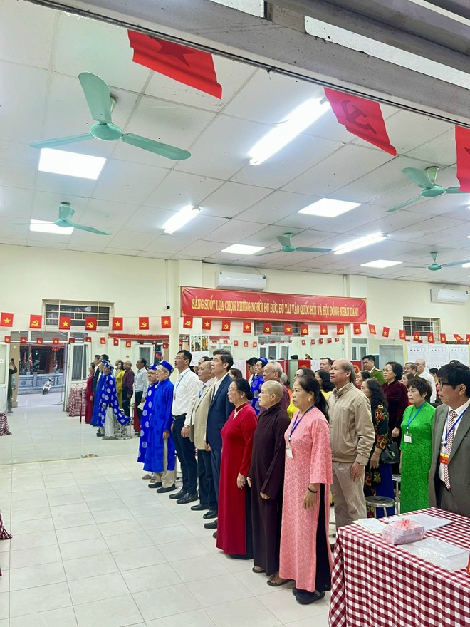 66 khu vực bỏ phiếu trên địa bàn phường Hà Đông đồng loạt khai mạc bầu cử Quốc hội khóa XVI và HĐND các cấp nhiệm kỳ 2026- 2031- Ảnh 7.