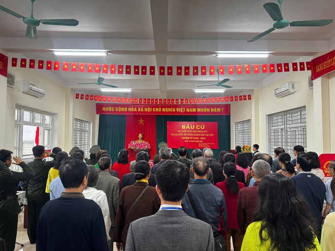 36 khu vực bỏ phiếu trên địa bàn phường Kiến đồng loạt khai mạc bầu cử Quốc hội khóa XVI và HĐND các cấp nhiệm kỳ 2026- 2031- Ảnh 6.