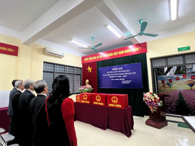 Khương Đình: Rộn ràng không khí bầu cử trong Ngày hội non sông- Ảnh 2.