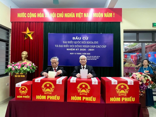 Khương Đình: Rộn ràng không khí bầu cử trong Ngày hội non sông- Ảnh 22.