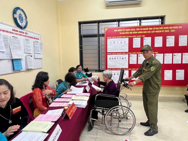 Khương Đình: Rộn ràng không khí bầu cử trong Ngày hội non sông- Ảnh 18.