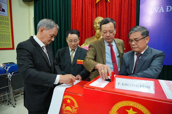 Khương Đình: Rộn ràng không khí bầu cử trong Ngày hội non sông- Ảnh 13.