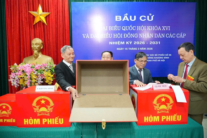 Khương Đình: Rộn ràng không khí bầu cử trong Ngày hội non sông- Ảnh 14.