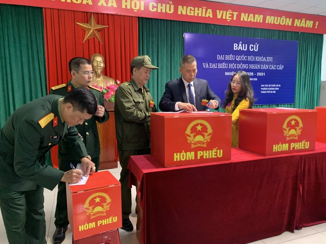 Khương Đình: Rộn ràng không khí bầu cử trong Ngày hội non sông- Ảnh 17.