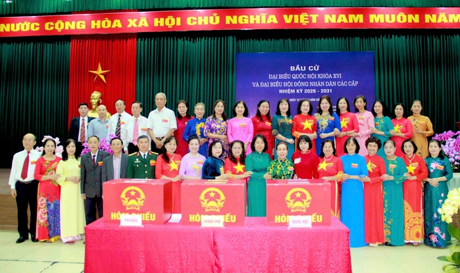 Khương Đình: Rộn ràng không khí bầu cử trong Ngày hội non sông- Ảnh 6.