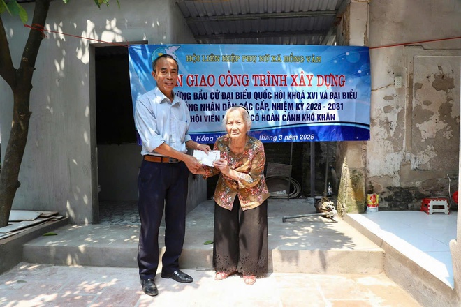 Bàn giao công trình chào mừng bầu cử đại biểu Quốc hội và HĐND các cấp- Ảnh 4.