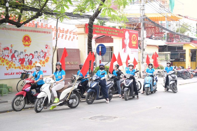 Tuyên truyền cổ động hướng tới ngày hội toàn dân đi bầu cử- Ảnh 2.