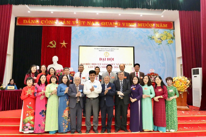 Hội Cựu giáo chức xã Hồng Vân tổ chức thành công Đại hội đại biểu lần thứ I, nhiệm kỳ 2026-2031- Ảnh 3.