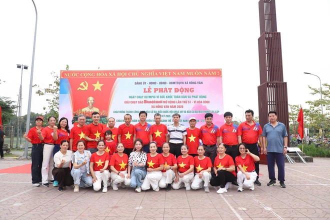 Hồng Vân tổ chức thành công Ngày chạy Olympic vì sức khoẻ toàn dân- Ảnh 12.