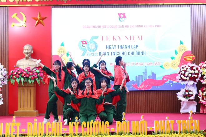 Lễ mít tinh kỷ niệm 95 năm Ngày thành lập Đoàn TNCS Hồ Chí Minh (26/3/1931 - 26/3/2026).

- Ảnh 8.
